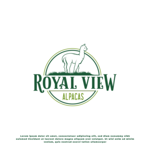 Diseño de Logo por creative.bugs para Royal View Alpacas | Diseño: #27947712