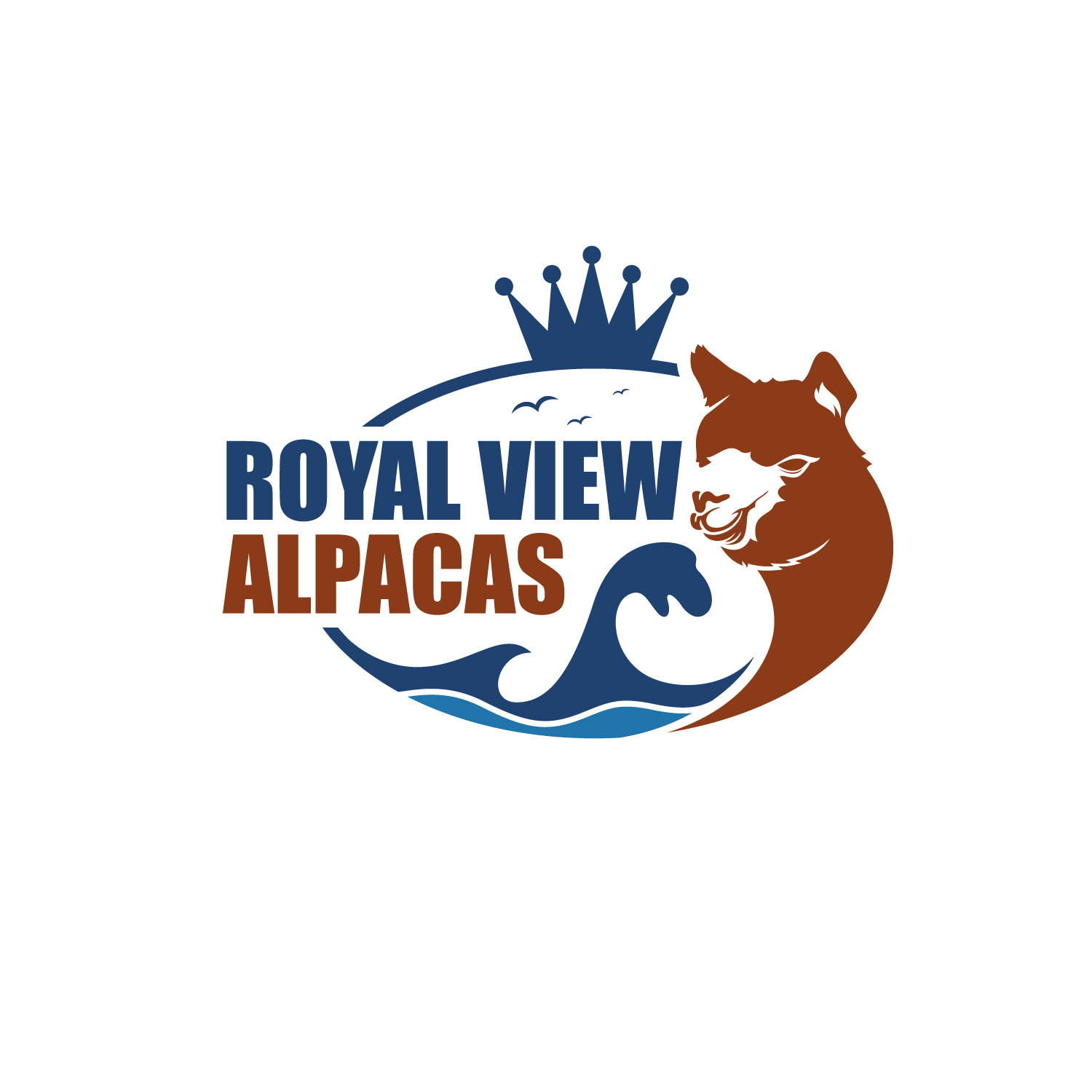 Logo Design by Dream Logo Design for Royal View Alpacas | Design #27946119