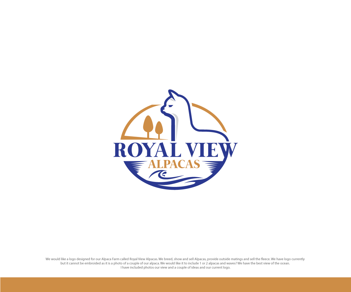 Diseño de Logo por ecorokerz para Royal View Alpacas | Diseño #27948480