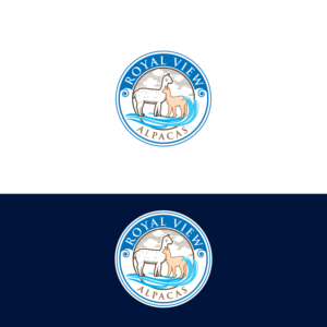 Royal View Alpacas | Logo Design by sankar999