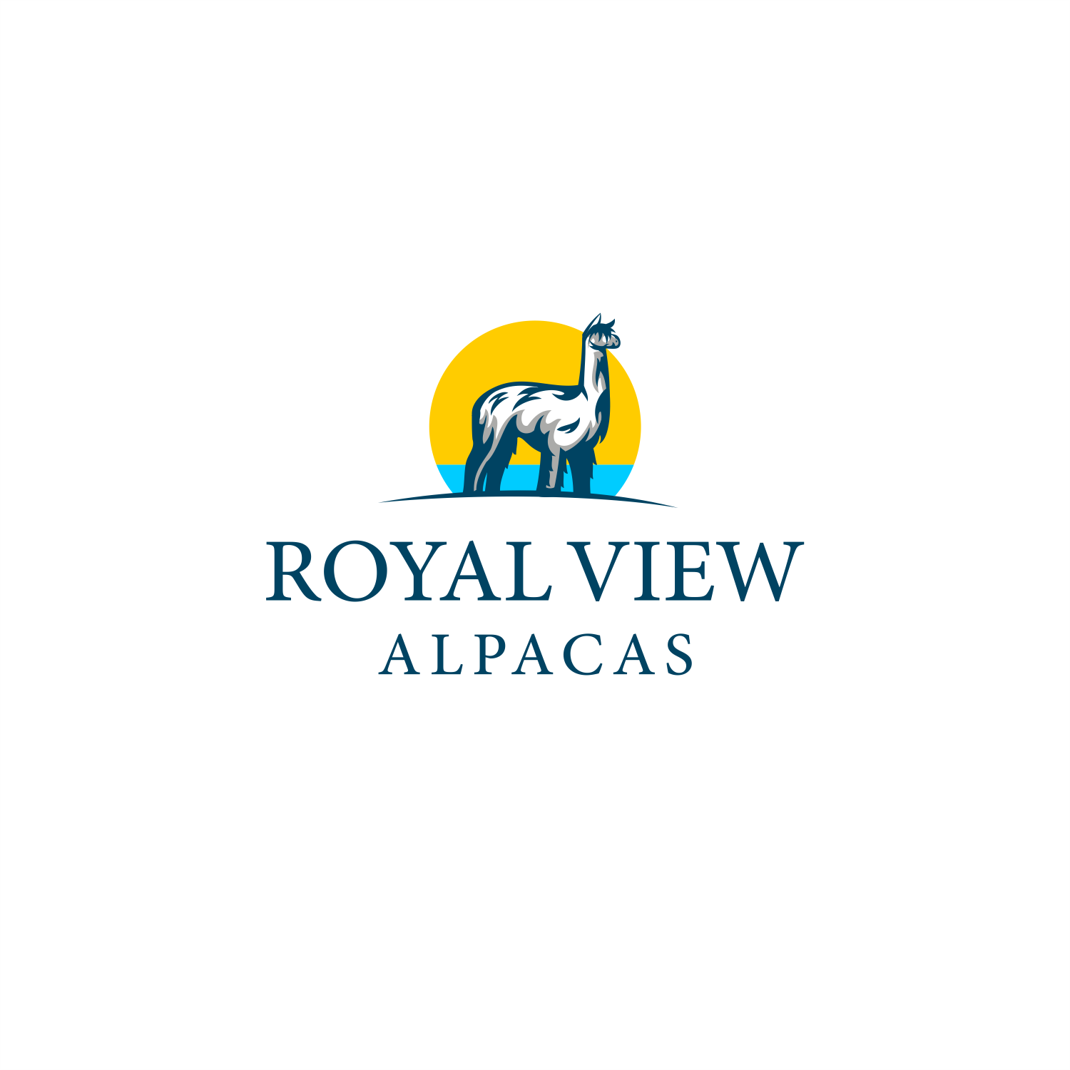 Diseño de Logo por ThiagoB para Royal View Alpacas | Diseño #27945632
