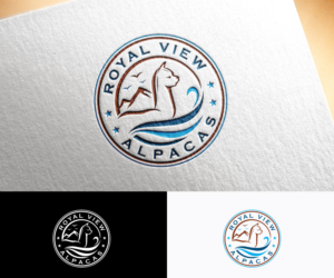 Diseño de Logo por step forward 2 para Royal View Alpacas | Diseño: #27948721