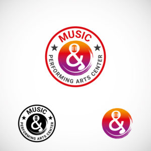 Music + Performing Arts Center | Logo Design by MG.graphics
