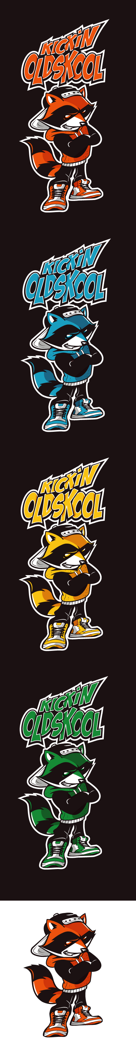 Character Design by Suprakash 3 for Kickin Oldskool | Design #27952819