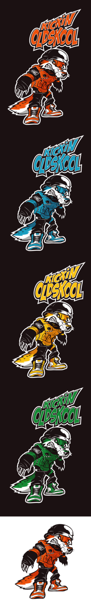 Character Design by Suprakash 3 for Kickin Oldskool | Design: #27978826