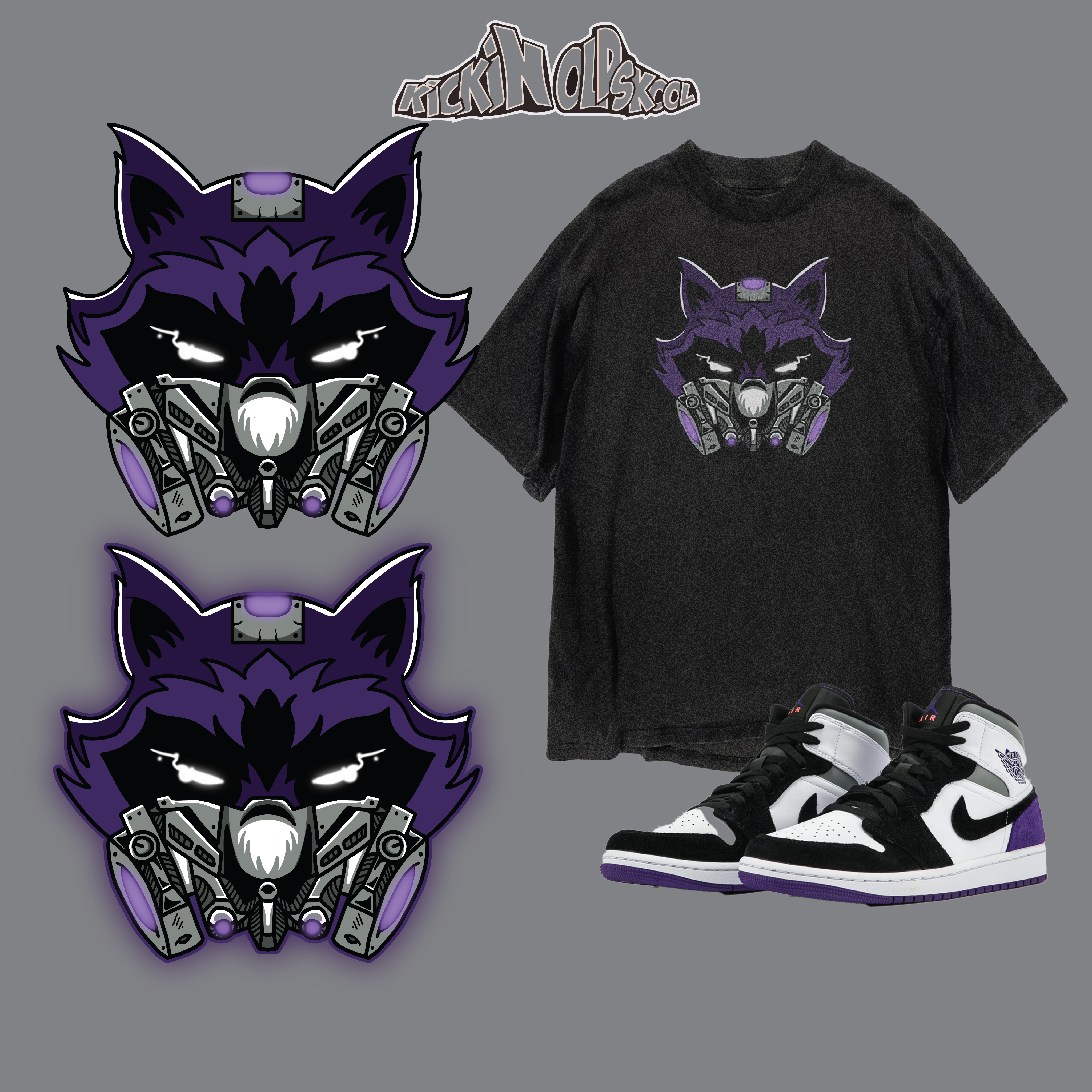 Character Design by Rifqi 7 for Kickin Oldskool | Design #27949654