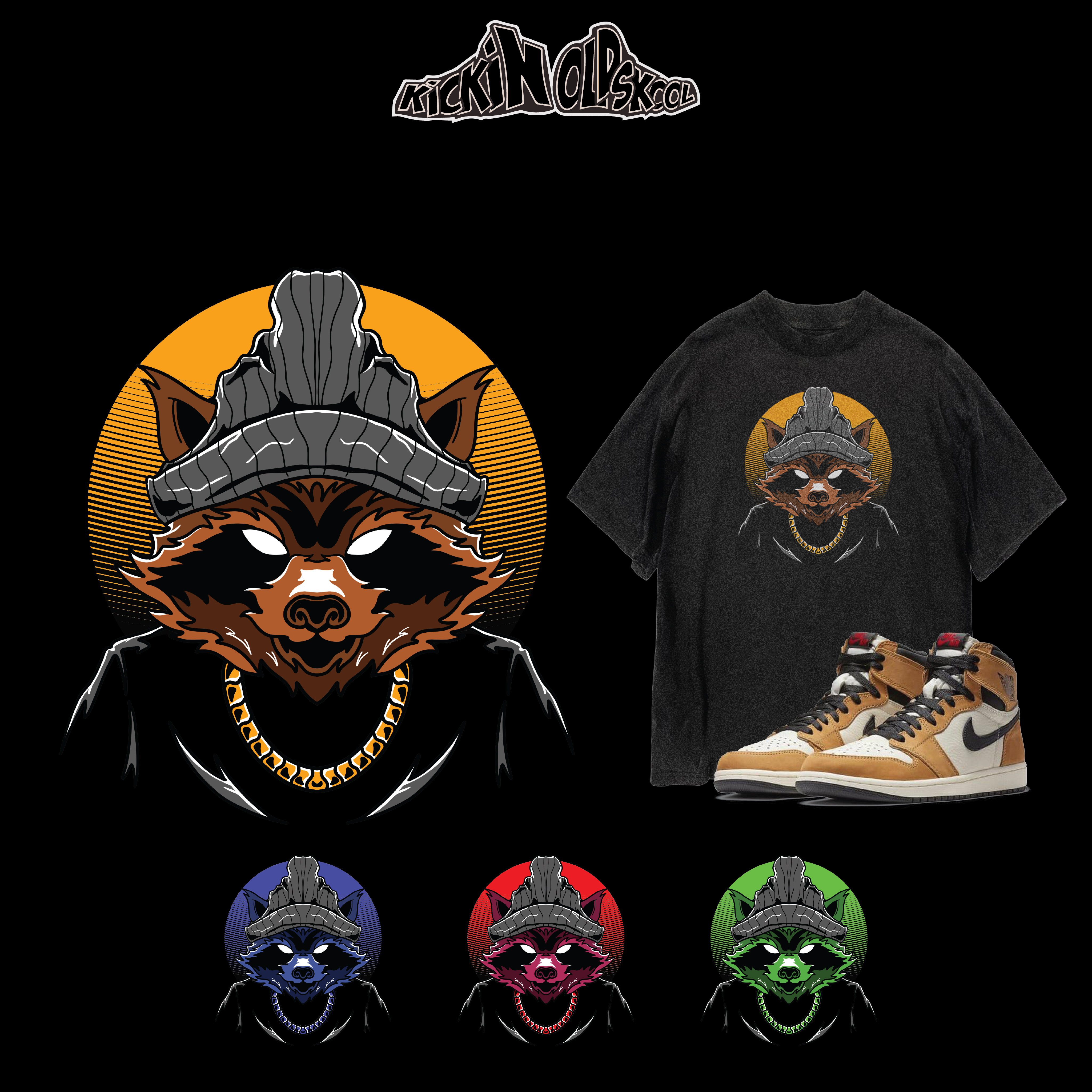 Character Design by Rifqi 7 for Kickin Oldskool | Design #27953582