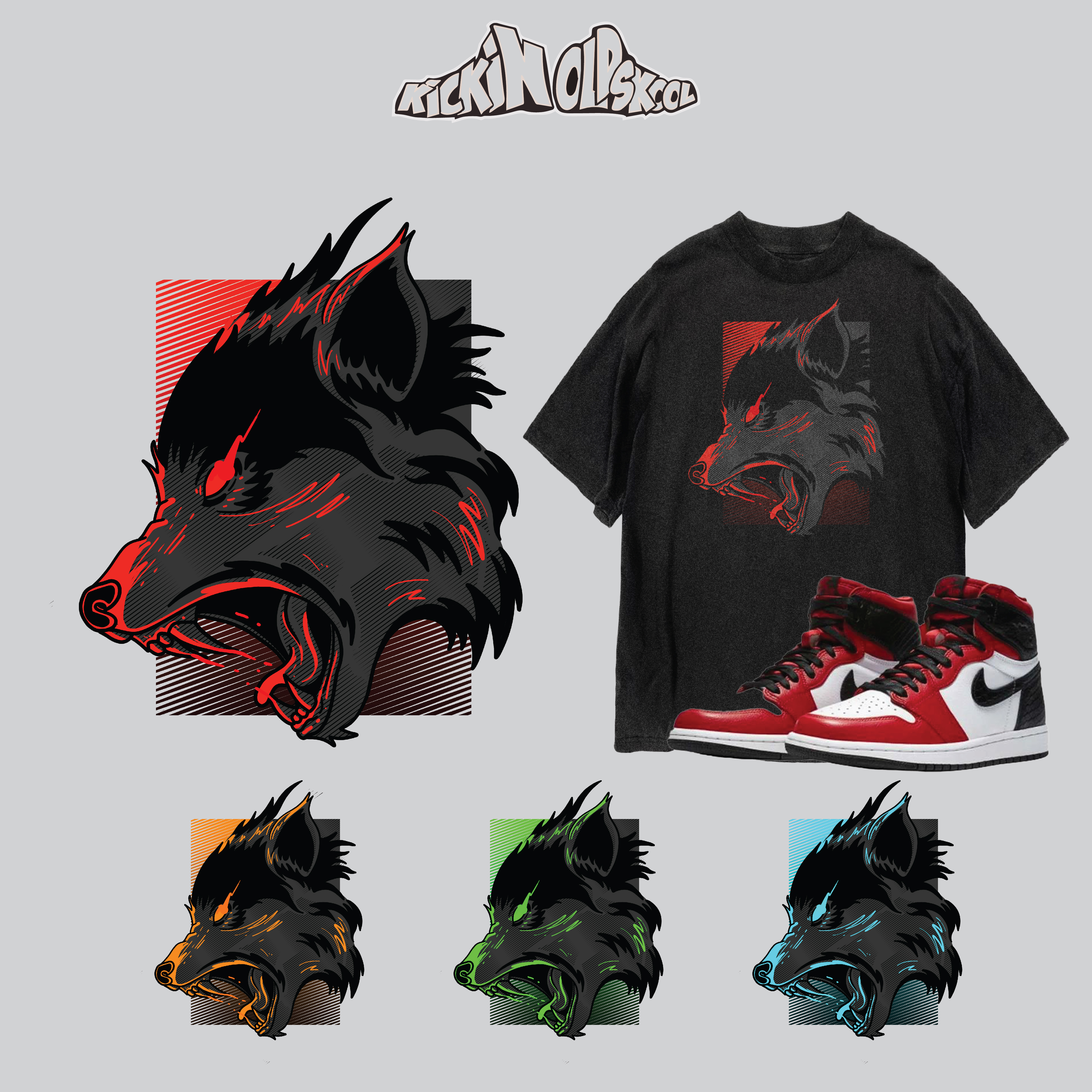 Character Design by Rifqi 7 for Kickin Oldskool | Design #27958550