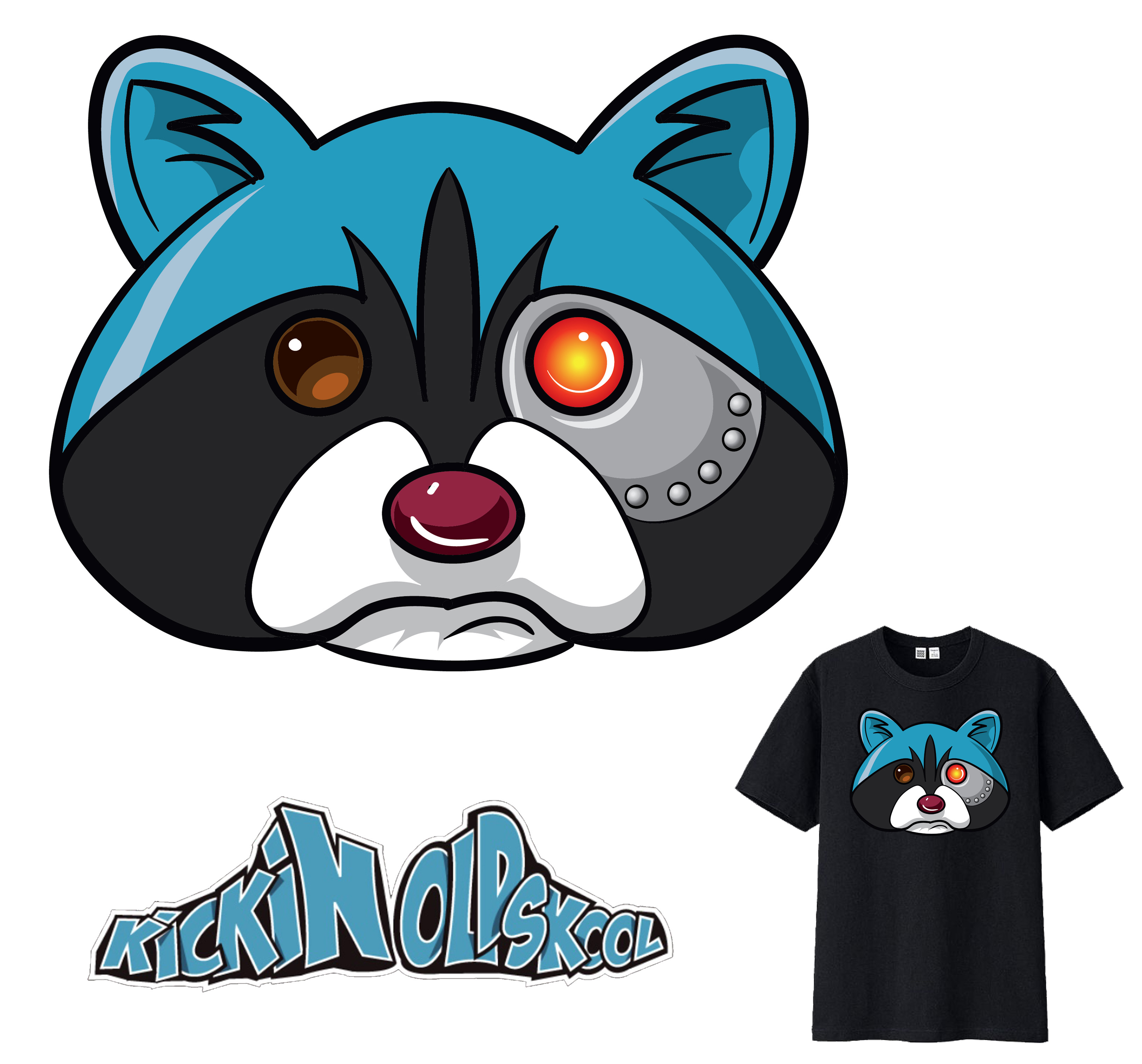 Character Design by arif for Kickin Oldskool | Design #27970715