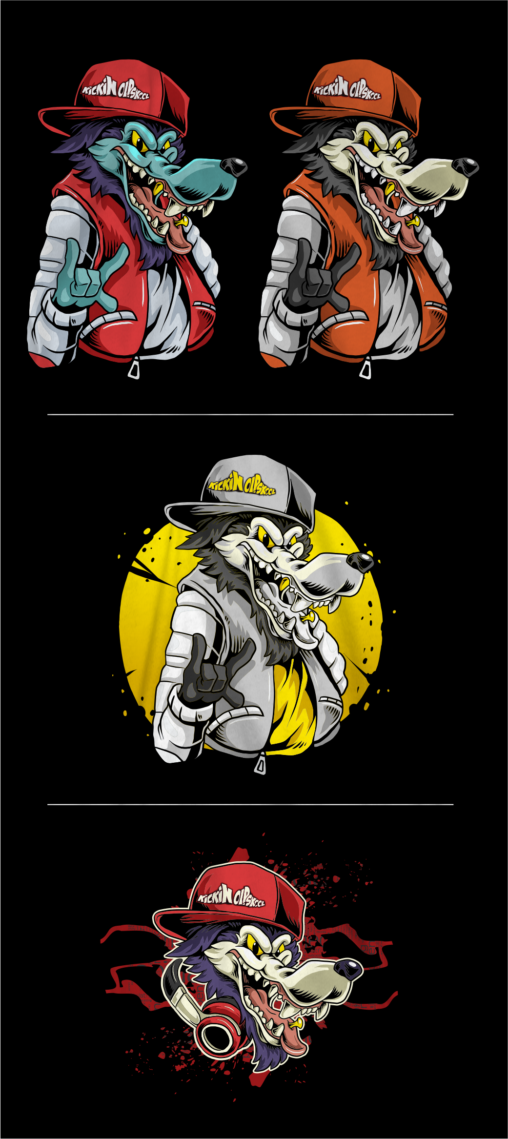 Design de Figurine par Yakuza20 pour Kickin Oldskool | Design #27966648