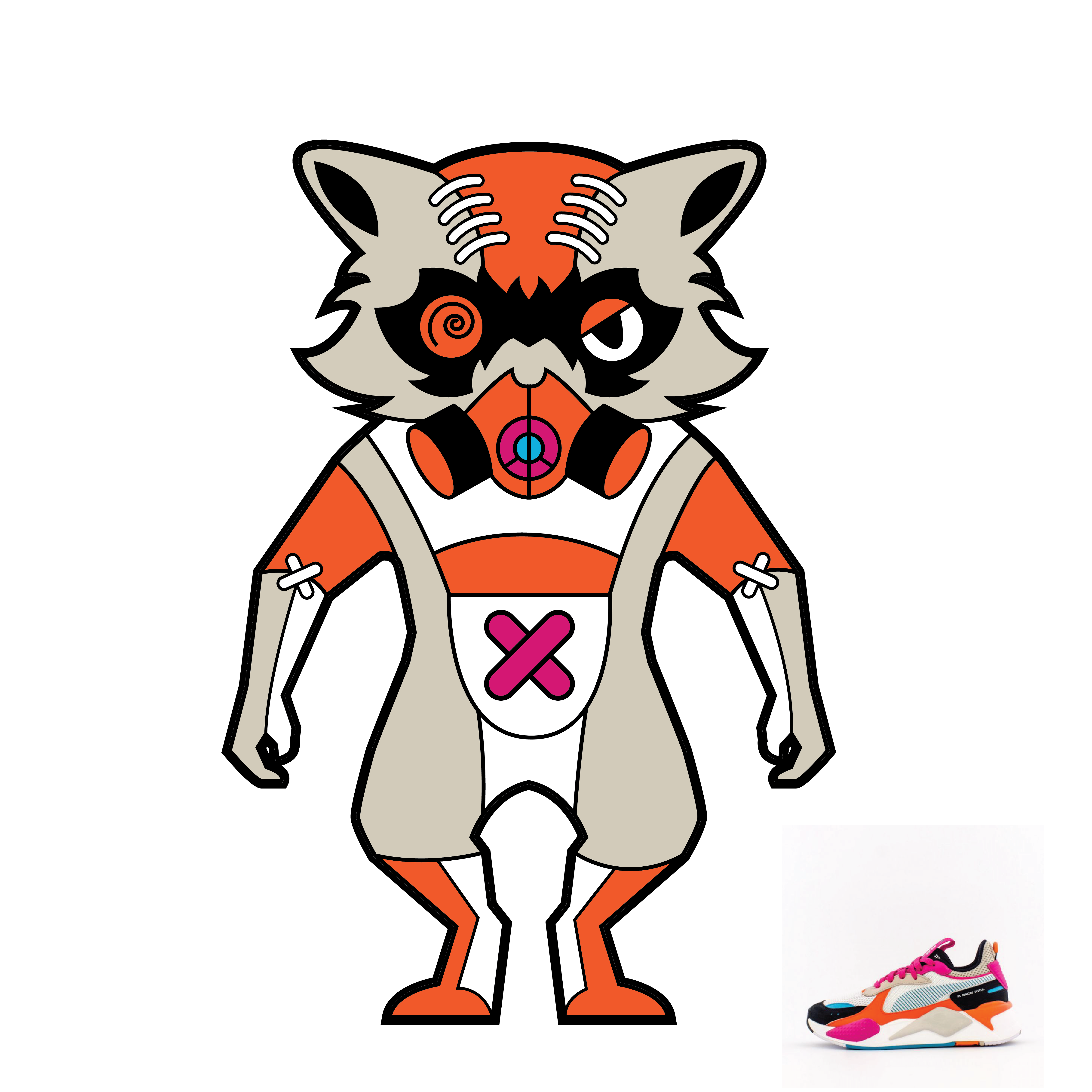 Character Design by dskyvbc for Kickin Oldskool | Design #27945781