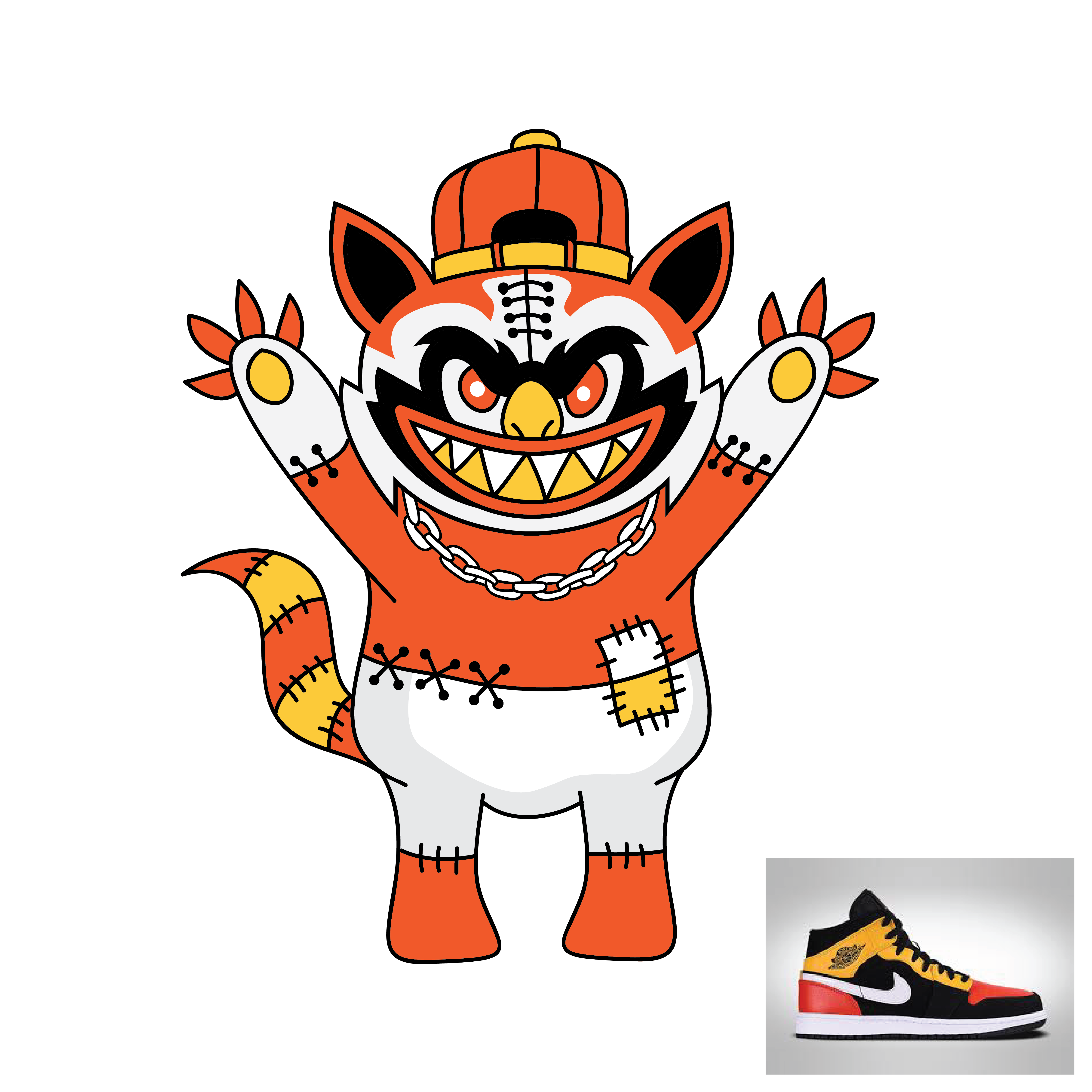 Character Design by dskyvbc for Kickin Oldskool | Design #27949360