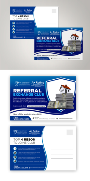 Postcard Design by debdesign for The HomeOwner's Advocate | Design: #27970939
