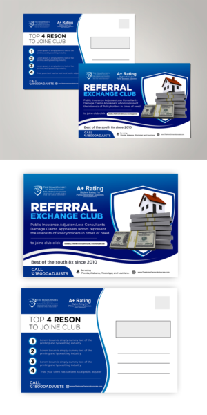 Postcard Design by debdesign for The HomeOwner's Advocate | Design: #27980188