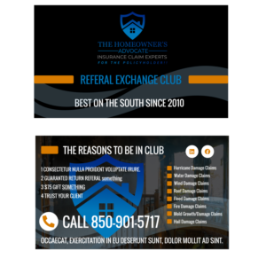 Postcard Design by elveneclipse for The HomeOwner's Advocate | Design: #27983923