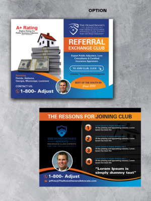 Postcard Design by innovative earth for The HomeOwner's Advocate | Design: #27988314