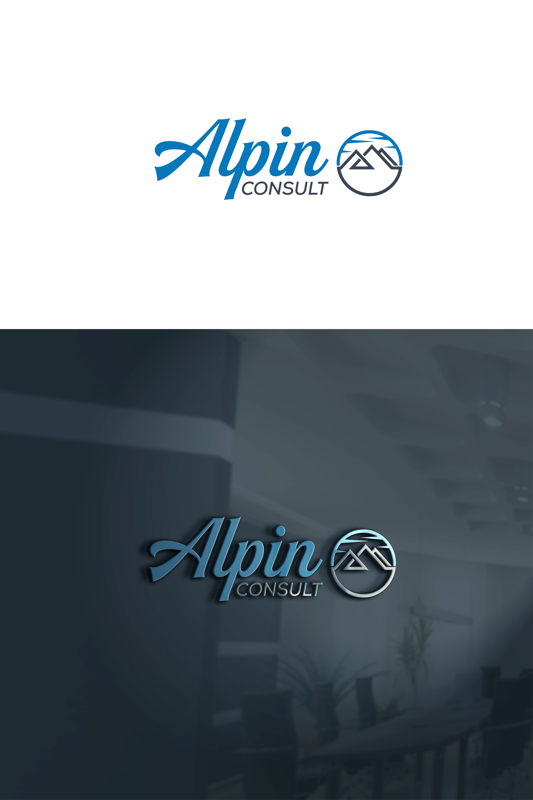 Logo Design by Merajul for Alpin Consult | Design #27989362