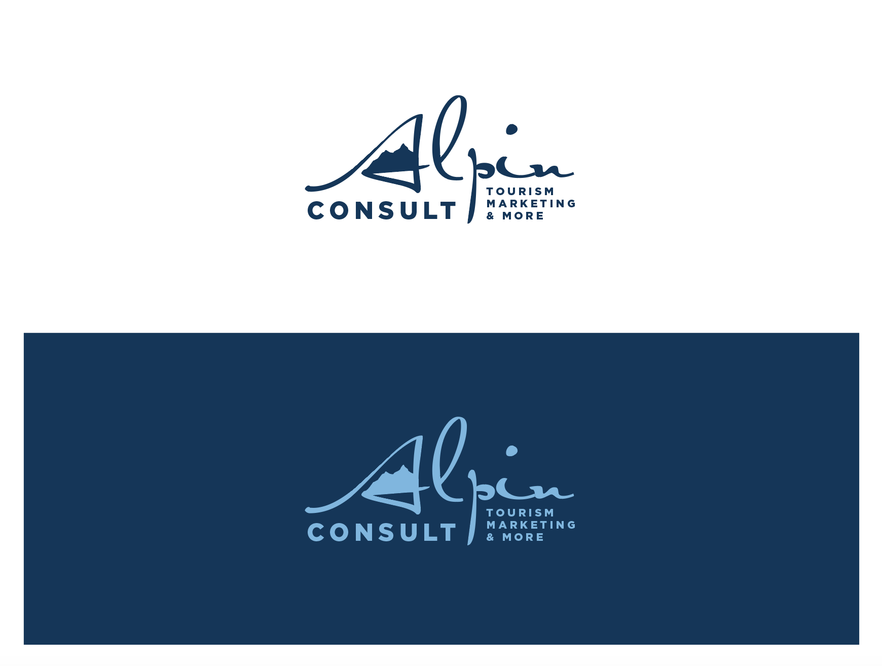 Logo Design by wonderland for Alpin Consult | Design #27969468