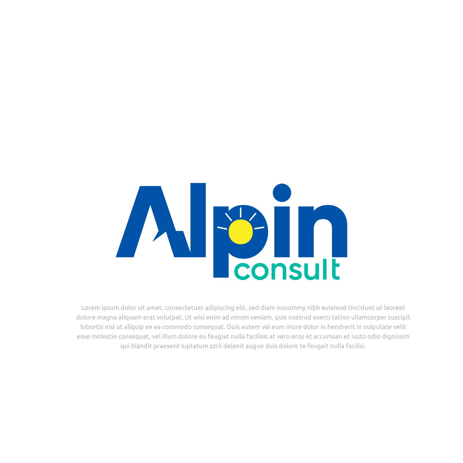Logo Design by Abdul 20 for Alpin Consult | Design #27967912