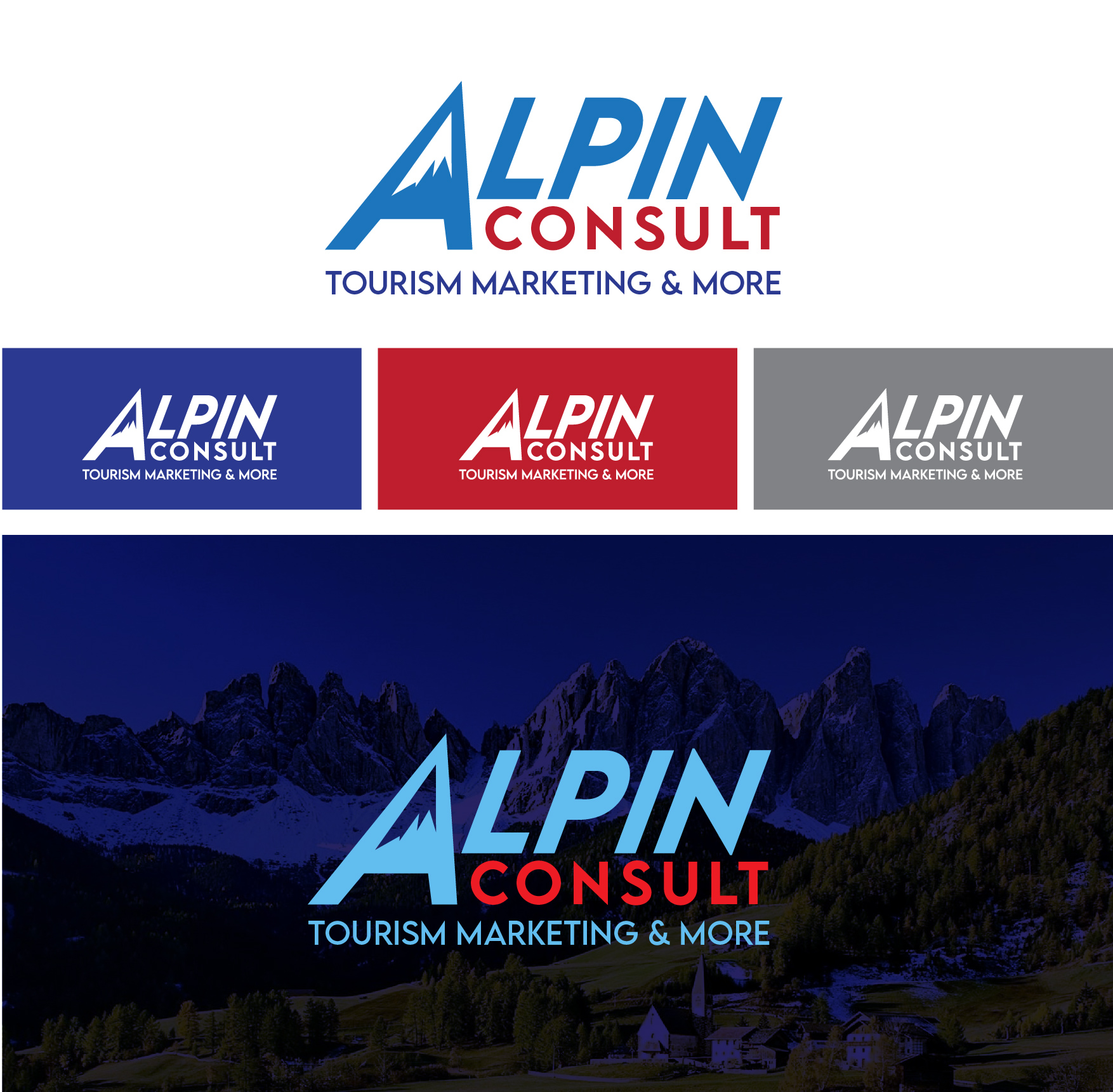 Logo Design by Mario 11 for Alpin Consult | Design #27965357