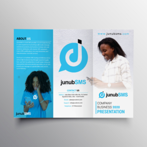 Design a brochure for bulk SMS service provider | Diseño de Brochure por artbitin