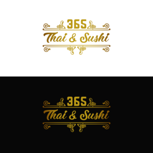 Logo Design by Rueell Artss for Baitong Thai & Sushi bar | Design: #27951218
