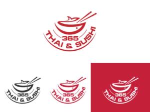 Logo Design by Cliping_path for Baitong Thai & Sushi bar | Design: #27947506