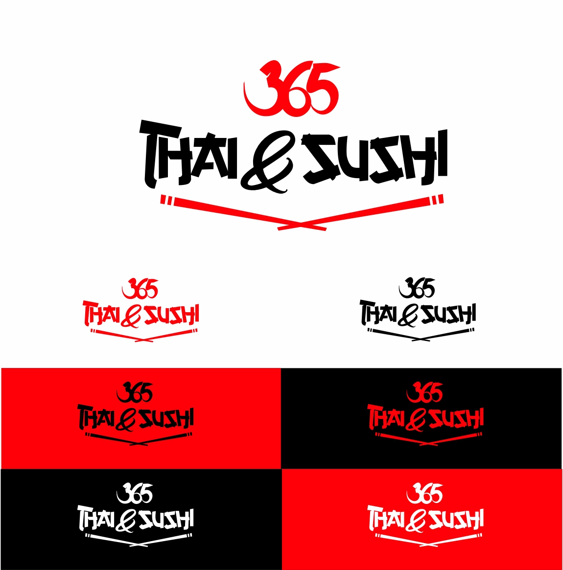 Logo Design by joshgraph for Baitong Thai & Sushi bar | Design #27948756