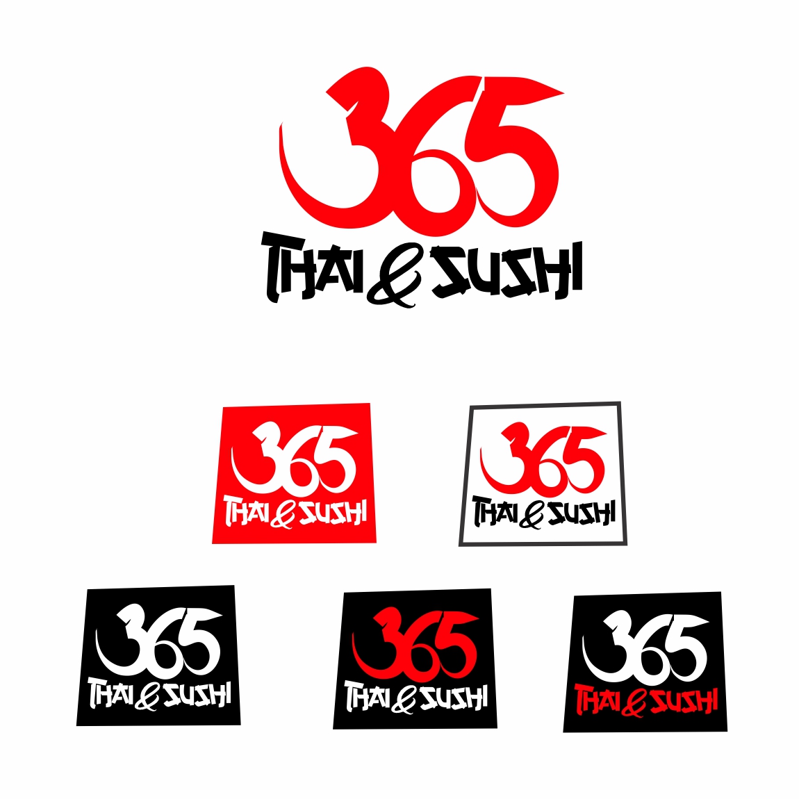 Logo Design by joshgraph for Baitong Thai & Sushi bar | Design #27948759