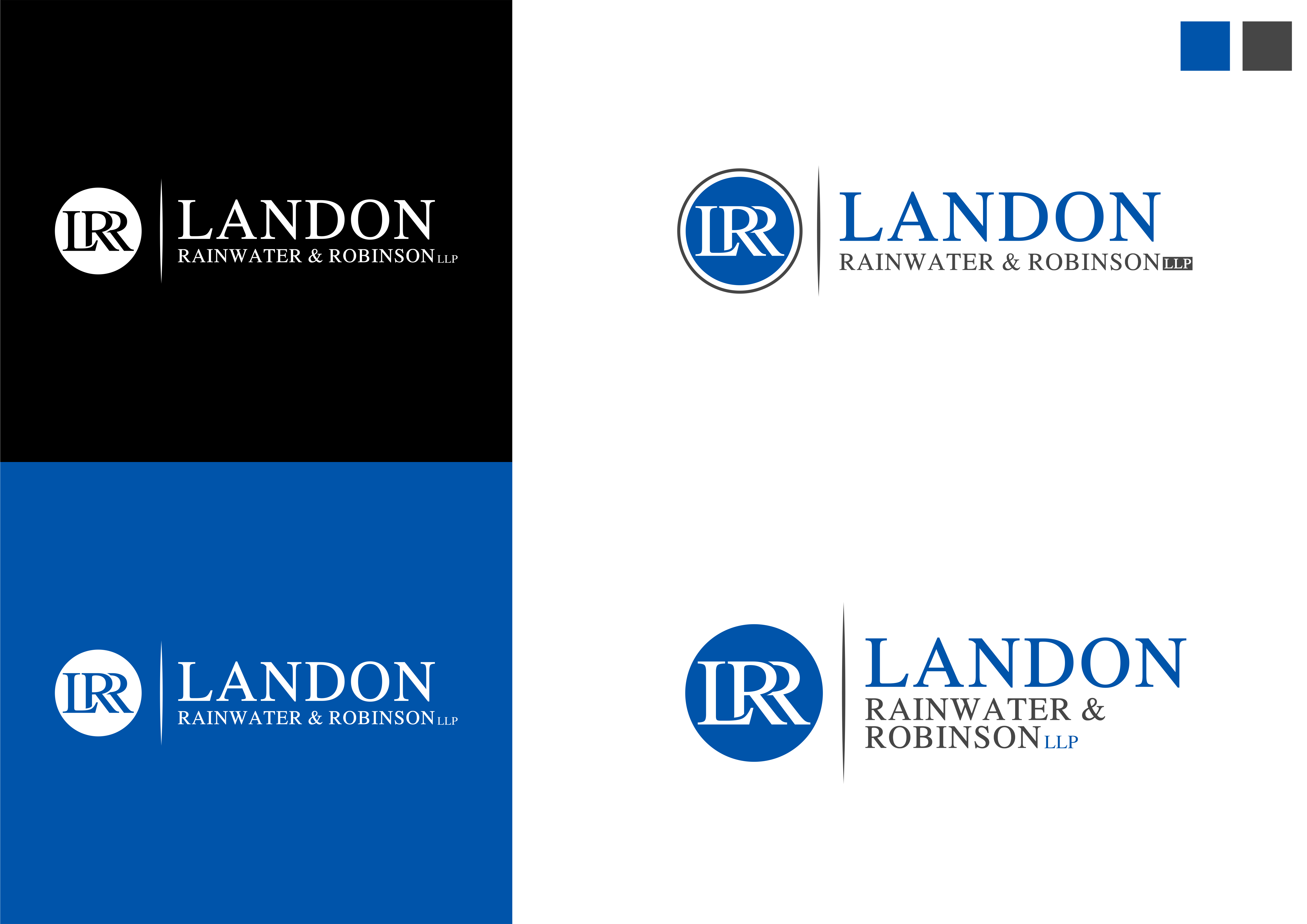 Logo Design by graphics1 for Landon & Rainwater, LLP | Design #27981535