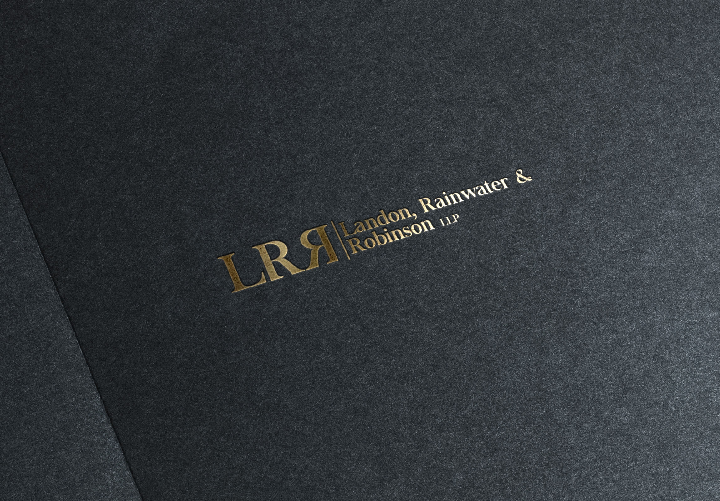 Logo Design by A.STUDIO for Landon & Rainwater, LLP | Design #27980927