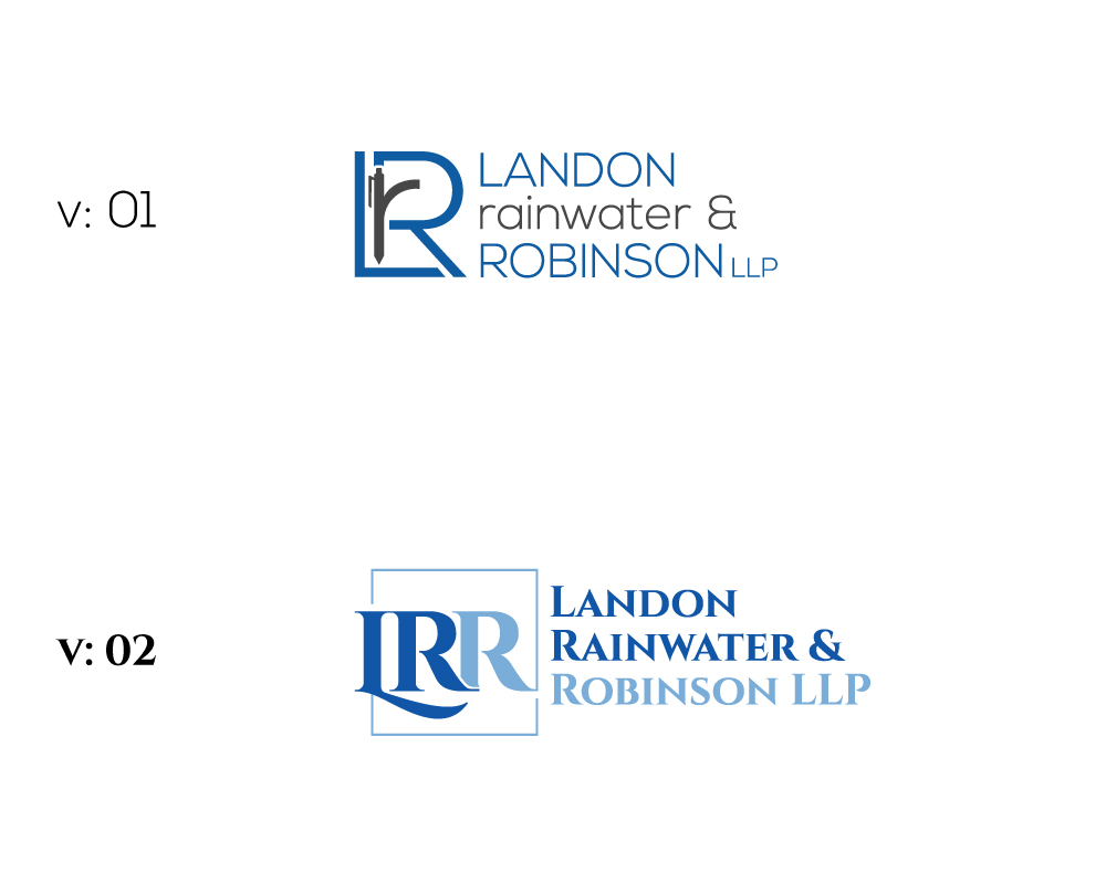 Logo Design by Rubia@ for Landon & Rainwater, LLP | Design #27951512