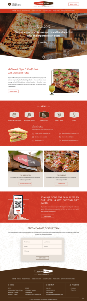 Web Design by pb for this project | Design: #27995203