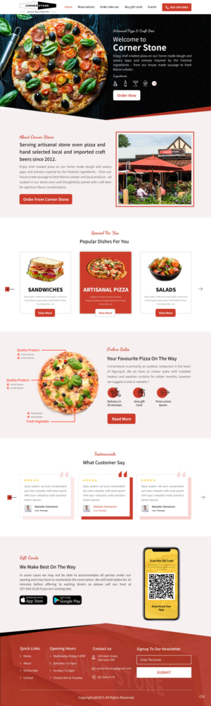 Web Design by pb for this project | Design: #27995207