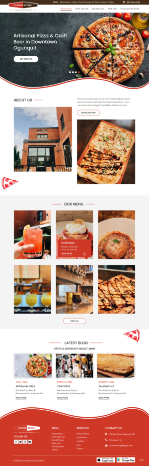 Web Design by pb for this project | Design: #27995208