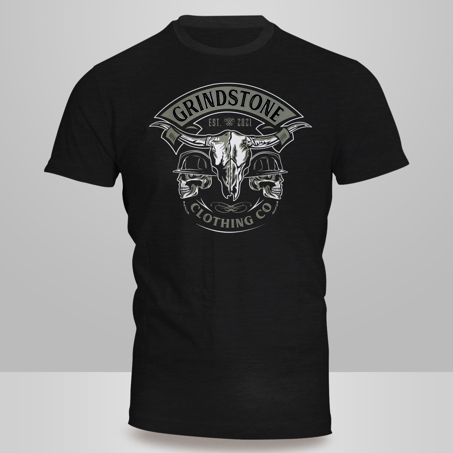 T-shirt Design by Kero for Grindstone clothing co  | Design #27958295