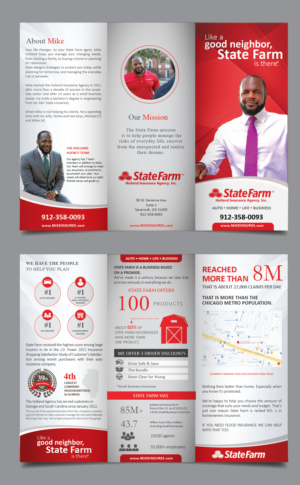 Brochure Design by alex989 for State Farm | Design: #27950830