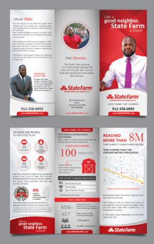 Brochure Design by alex989 for State Farm | Design: #27950849