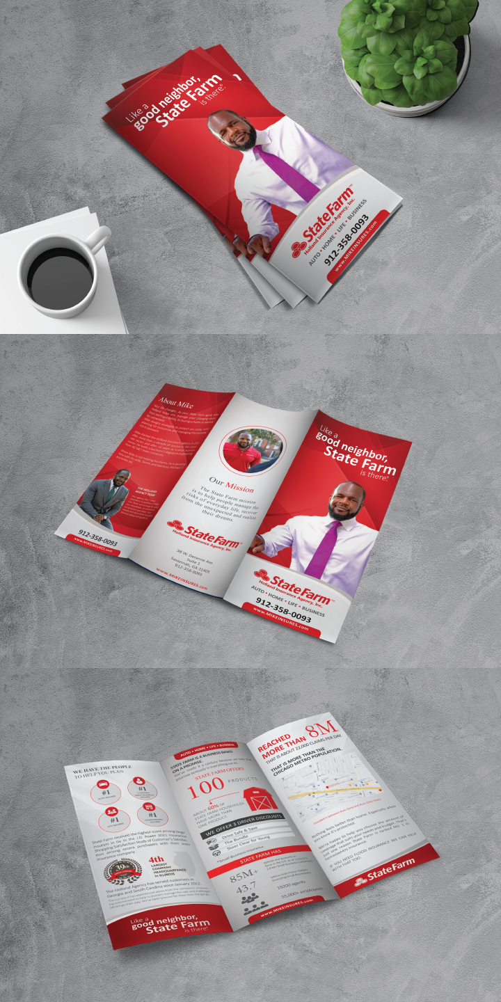 Brochure Design by alex989 for State Farm | Design: #27950878