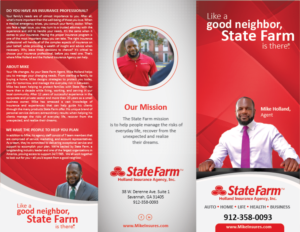 Brochure Design by alex989 for State Farm | Design: #28061728