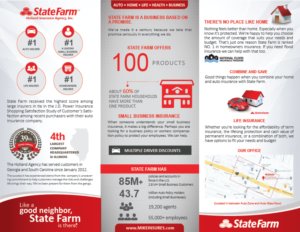 Brochure Design by alex989 for State Farm | Design: #28063652
