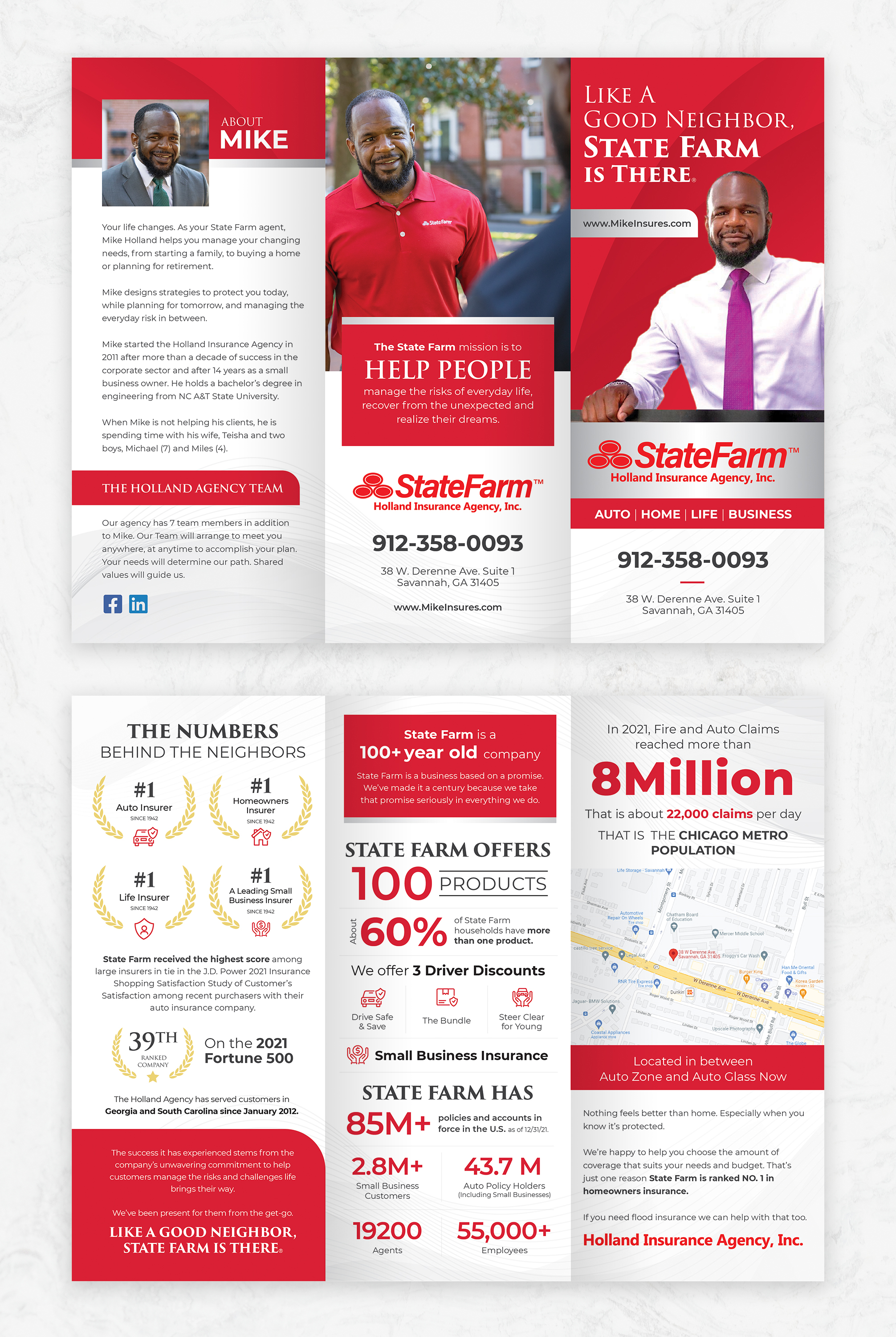 Brochure Design by sun_design for State Farm | Design #27952732