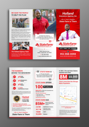 Brochure Design by ecorokerz for State Farm | Design: #27964217