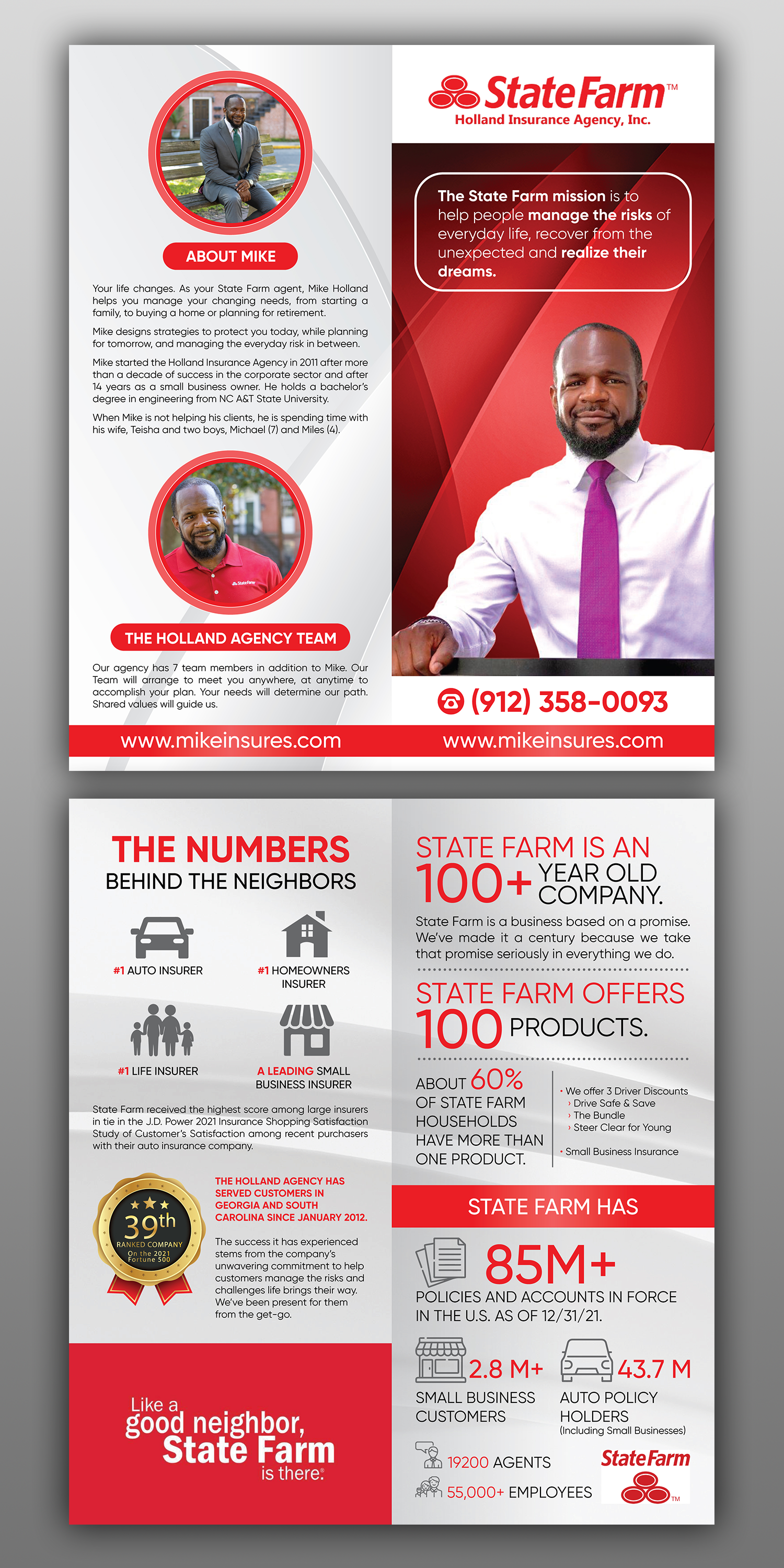 Brochure Design by pinterferenc86 for State Farm | Design #27952626