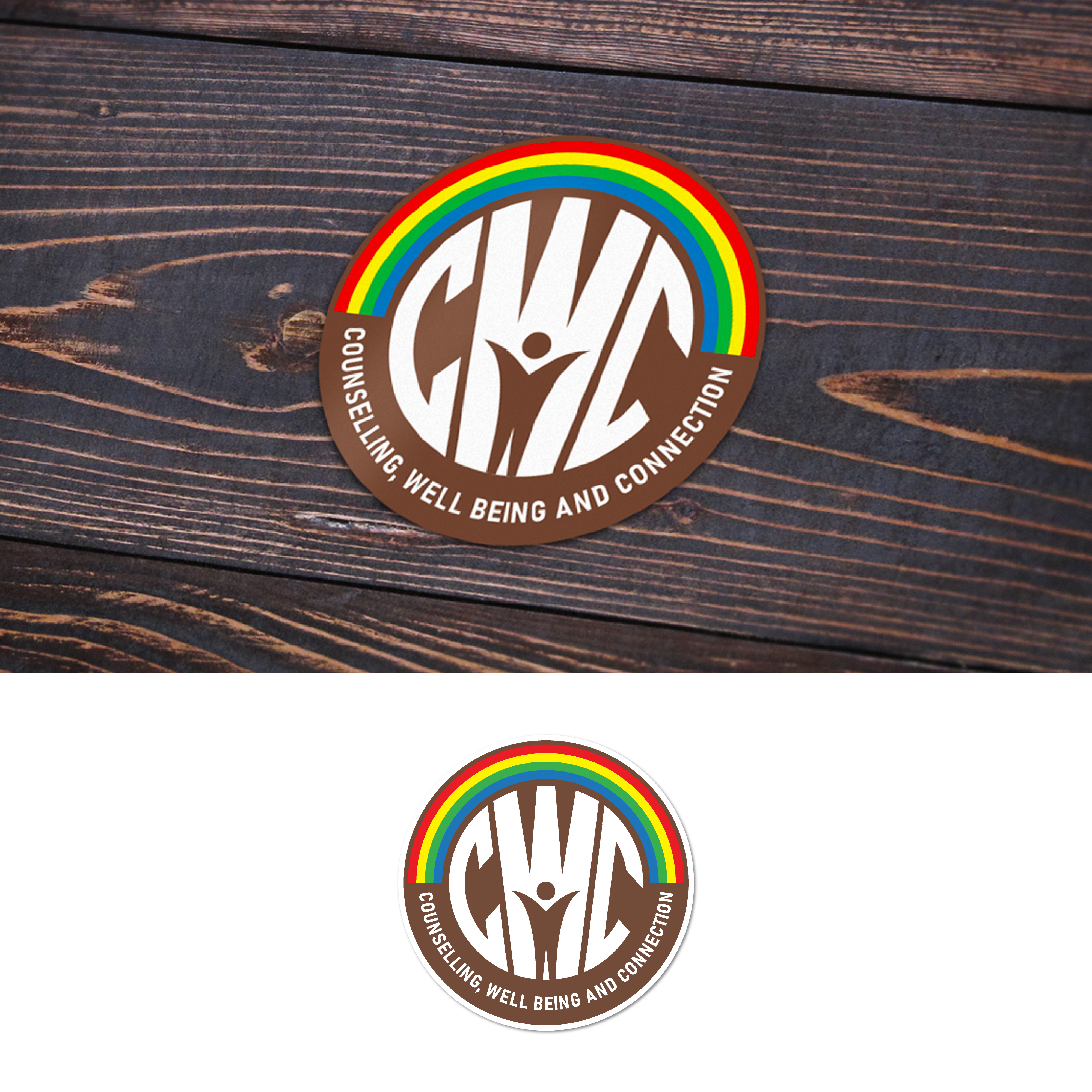 Logo Design by ICKE for Counselling, Wellbeing and Connection  | Design #27984794