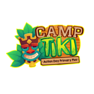 Camp Tiki, Action Day Primary Plus | Design de Logo par GRAFITY_dg