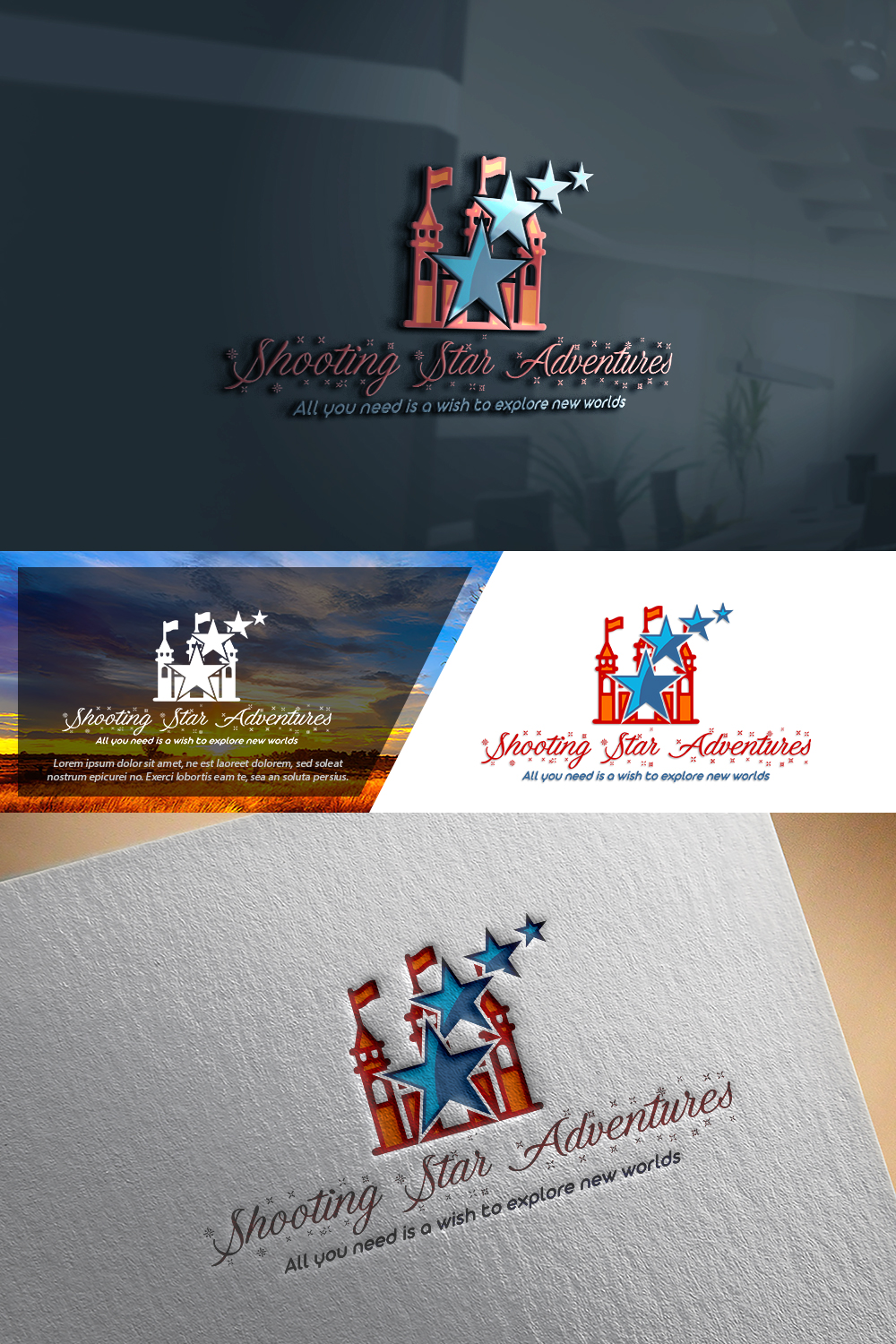 Logo Design by damian for Shooting Star Adventures  | Design #27948555