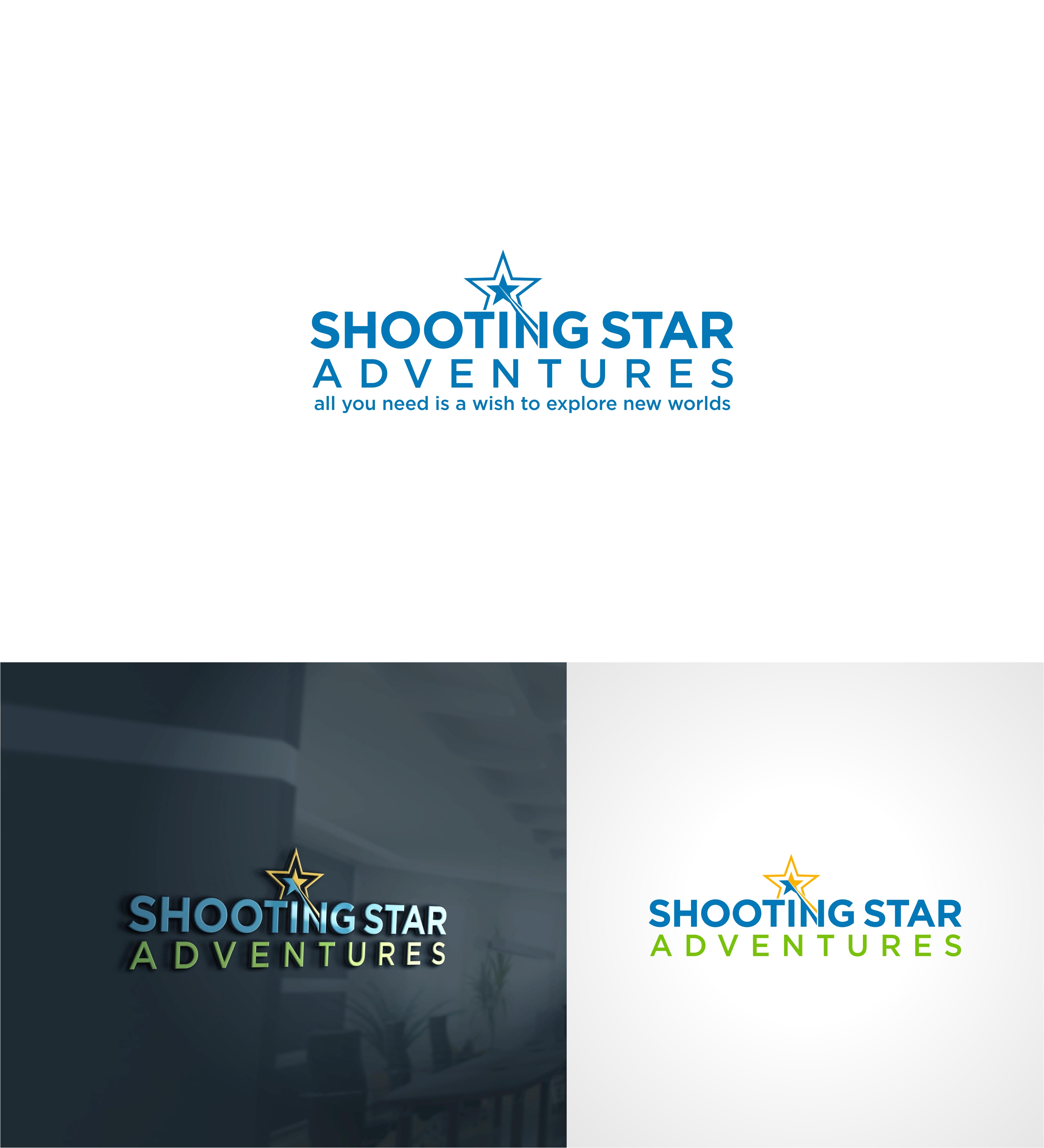 Logo Design by Joenet Jayawarna for Shooting Star Adventures  | Design #27951582