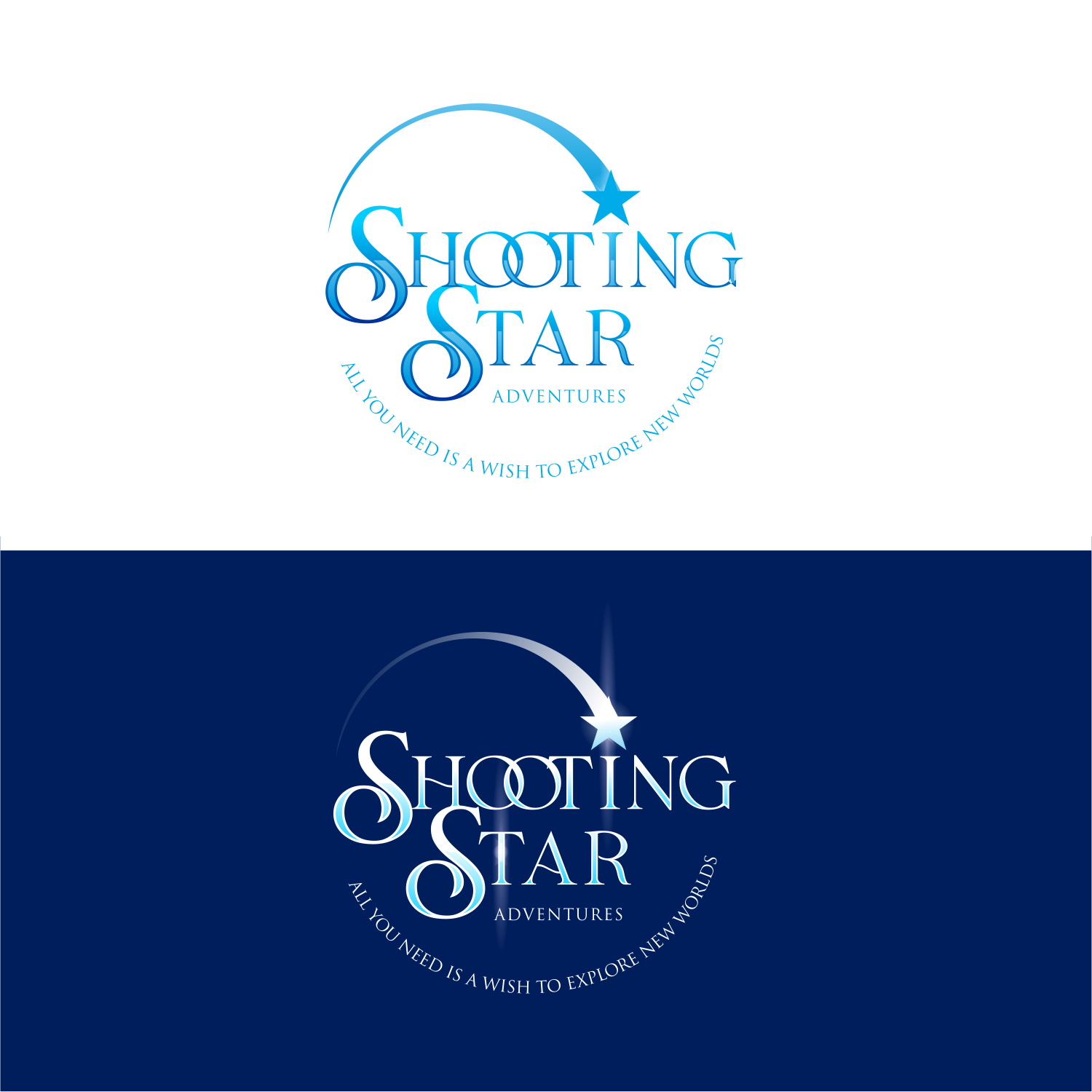 Logo Design by ThiagoB for Shooting Star Adventures  | Design #27964143