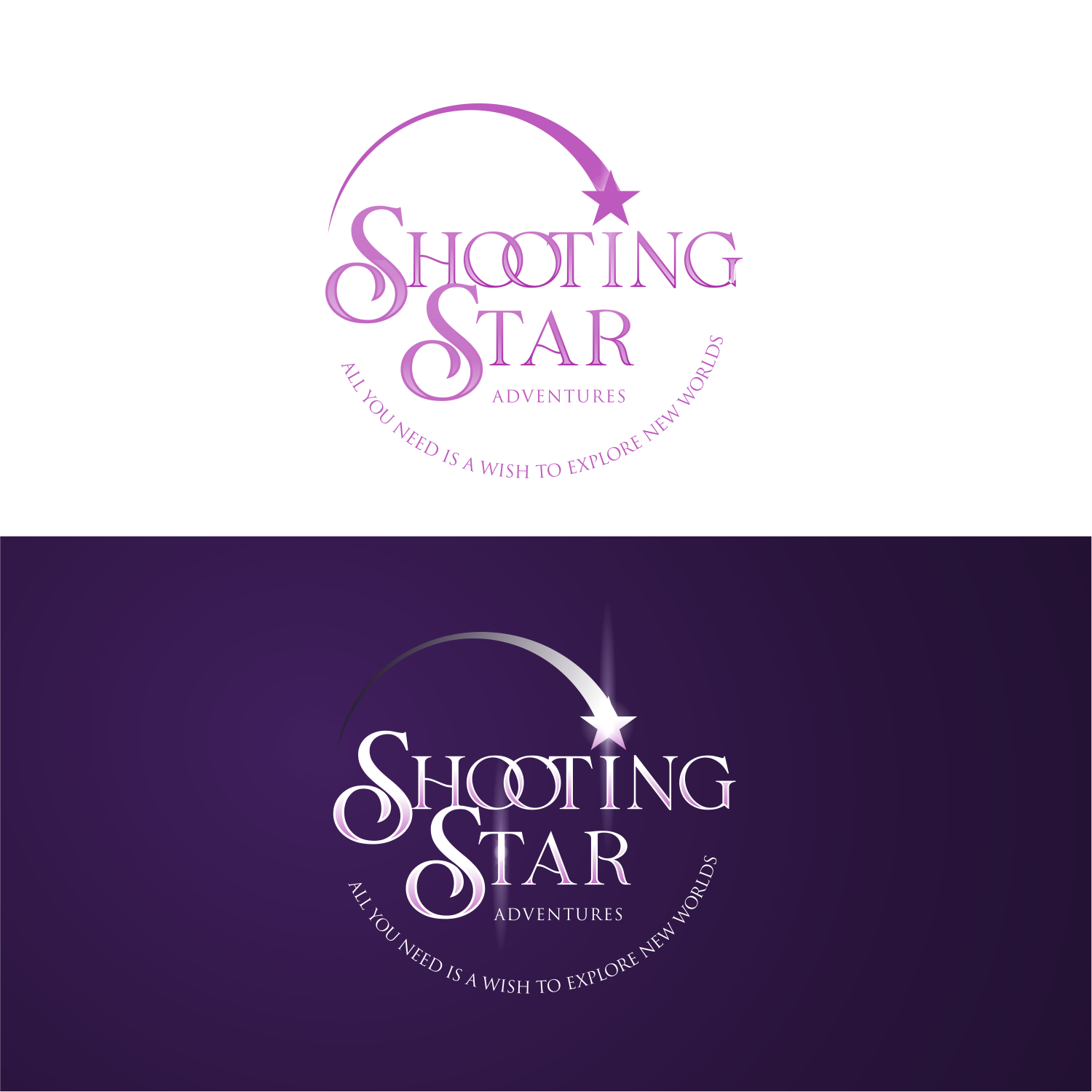 Logo Design by ThiagoB for Shooting Star Adventures  | Design #27964144